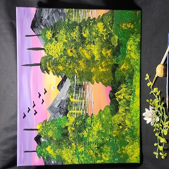 🌼🌻Colorful landscape - Picture 1 of 4